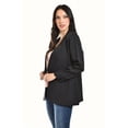 thumbnail image 2 of Blazer manga 3/4 Roman Fashion /Juvenil, 12255 (Negro) negro M, 2 of 5
