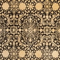 thumbnail image 6 of SAFAVIEH Silk Road Maisy Border Wool Area Rug, Black/Ivory, 8'3" x 11', 6 of 7