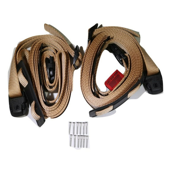 Tan Spa Cover Hot Tub Wind Strap Complete Kit Nexus Locks 10 Ft | SCL10TN-KIT