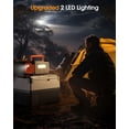 300W Power Station 600W Peak Portable Solar Generators for Outdoor Camping Emergency Use