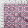 thumbnail image 2 of oneOone Cotton Silk Violet Blue Fabric Mosaic Craft Projects Decor Fabric Printed By The Yard 42 Inch Wide, 2 of 6