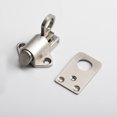thumbnail image 1 of Pestillo con resorte, pestillo automático con perno de carga de resorte, anillo de tracción de cierre automático, cerradura de seguridad para puerta de cobertizo y ventana, 1 of 5