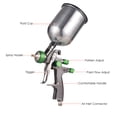 thumbnail image 2 of PISTOLA DE PULVERIZACIÓN de aire de alimentación por gravedad LVLP, Mini Kit de pistola de pulveriz Tomshoo  Pulverizador de pintura, 2 of 7
