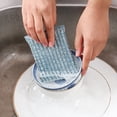 thumbnail image 6 of WEIWEIGG Multi-Purpose Scouring Pad - Non-Scratch Cleaning Sponges for Pots, Pans, Dishes, Utensils & Non-Stick Cookware - Scrubbing Pads Use for Kitchen, Bathroom - 1 Pack Dish Sponge,White, 6 of 7