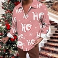 thumbnail image 4 of Camisa hawaiana de manga larga de moda para hombre, para socializar en la playa, forro 2024, camisa de hombre de alta gama, camisa estampada en 3D, nieve navideña, 4 of 5