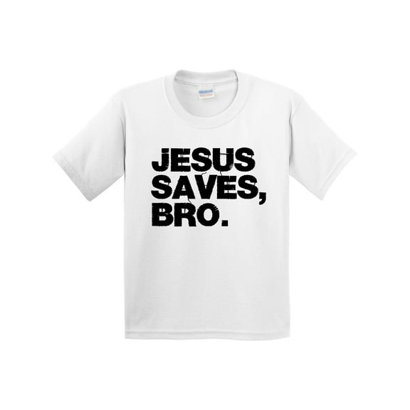 Inktastic Jesus Saves, Bro. Youth T-Shirt