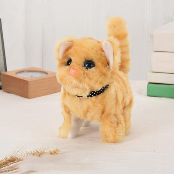 Juguete Interactivo de Peluche Hugo Mascota Electrónica Amarillo