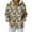 Red, variant on Womens Plaid Jackets Hooded Full Zip Drawstring Cardigan Loose Stylish Casual Ribbed Hoodie Outwear With Pockets (S, Gray)