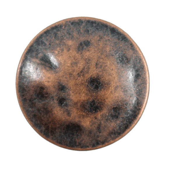 Buttons Bezelry 12 piezas de metal con vástago, 25 mm, cobre antiguo
