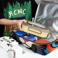 thumbnail image 6 of Cat Double Layered Insulated Refrigerated Lunch Bag with Two Compartments, Large Capacity, Hand Carry - 7.1x11.4x16.1 Inches, 6 of 6