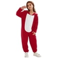 thumbnail image 1 of Pyjama d'Halloween pour Enfants Chaud Ensemble de Pyjama Parent-Enfant d'Halloween avec Capuche Imprimée Pyjama d'Halloween Assorti, 1 of 5