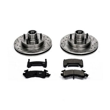 PowerStop Front Z23 Evolution Sport Carbon-Fiber Ceramic Brake Pad and Drilled & Slotted Rotor Kit Fits: CHEVROLET GMC ISUZU Select Models K1985
