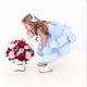 thumbnail image 5 of Vestido NSSMWTTC para bebé niña de Pascua sin espalda con lazo azul de 80 cm, 5 of 7