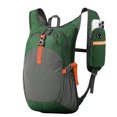 thumbnail image 1 of Guardurnaity Mochila de senderismo para hombre, de gran capacidad para diario, transpirable, resistente al desgaste, robusta y duradera. Ideal para Mochilas Gris verdoso 15L, 1 of 5
