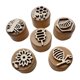 thumbnail image 5 of Sellos de madera redondos, decorativos, sellos de arcilla de juguete de aprendizaje de jardín de infantes creativos para Bee Cycle Beehive, 5 of 9