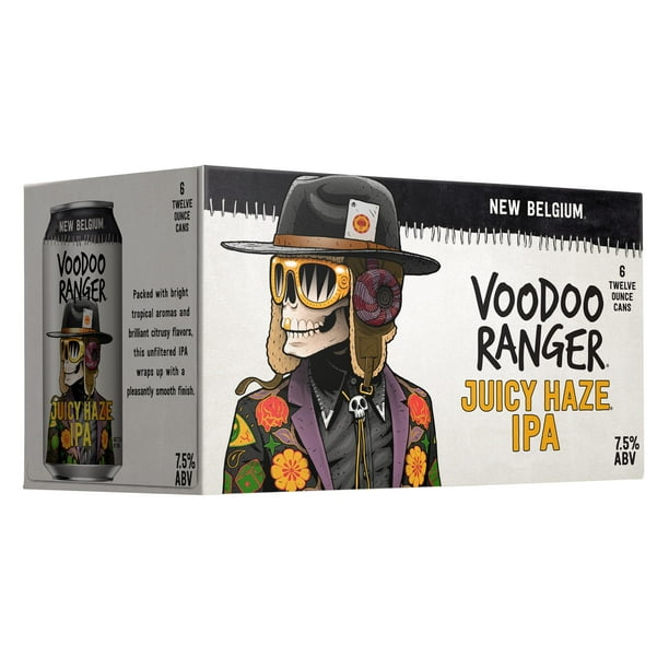 New Belgium Voodoo Ranger Juicy Haze IPA 6Pk 12oz Cans