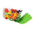 thumbnail image 4 of Paquete de material para hacer cabezas de dragón para niños, artesanía, regalo de cumpleaños, juguete de desarrollo para actividades del Dragon Boat F Verde, 4 of 8