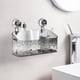 thumbnail image 4 of Precio reducido por tiempo limitado!Estante con ventosa para fregadero de baño, caja de almacenamiento con ventosa, lavabo de pared para baño, cuarto de ducha, sin necesidad de perforar, 4 of 4