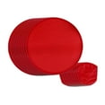 thumbnail image 3 of 10 piezas Abanico plegable de poliéster de mano plegable diámetro 25 cm con bolsa de vuelo Rojo, 3 of 9