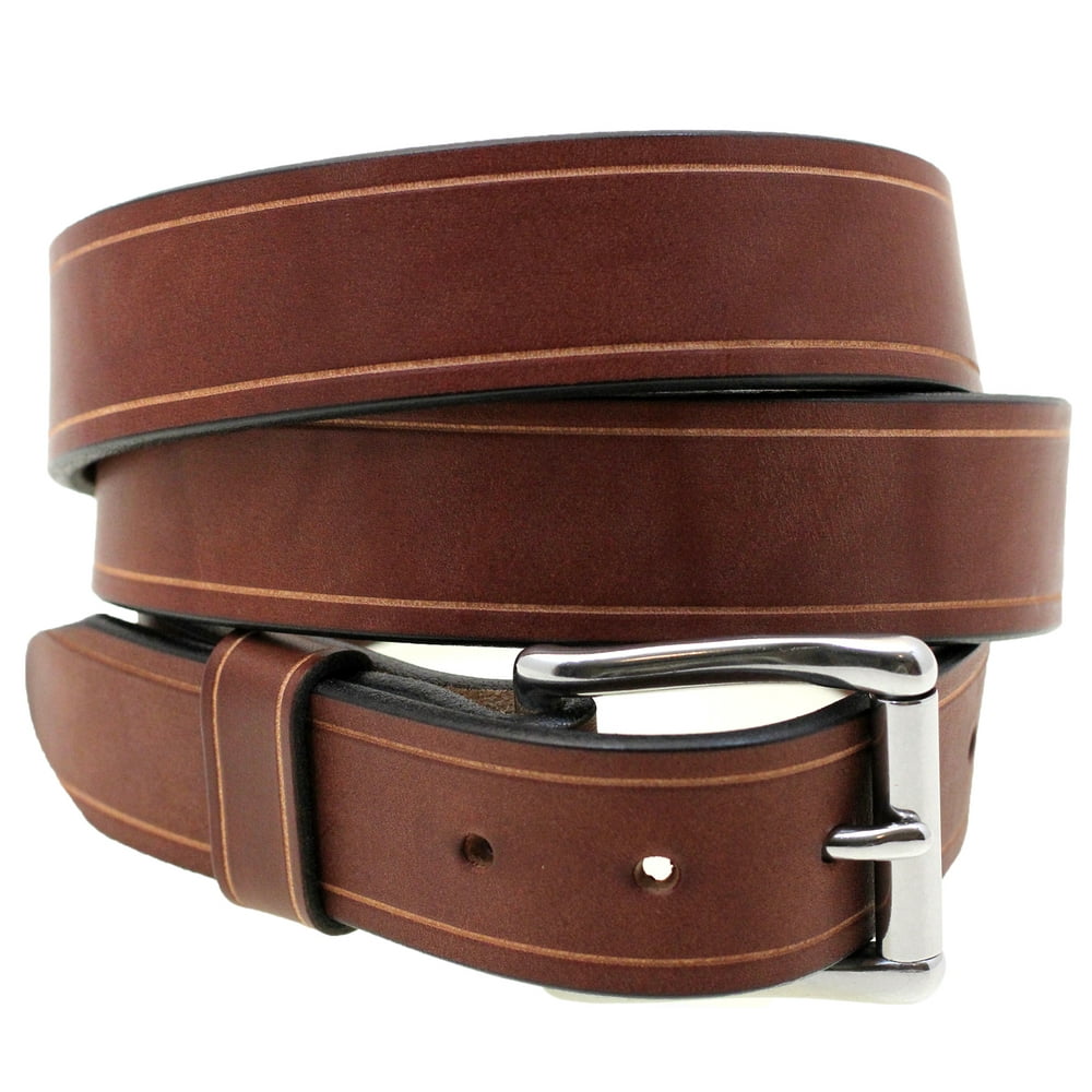 Orion Belt Company - Orion Leather 1 1/2 Rich Brown Bridle Leather Belt ...