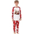 thumbnail image 6 of Your-Sty Family Christmas Pajamas Matching Sets Women Men Pjs Long Sleeve Holiday Santa Claus and Elk Print Sleepwear Gifts, 6 of 8