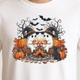 thumbnail image 3 of Retro Cute Ghost – T-Shirt, Hoodie & Sweatshirt – Halloween Fall Camping – Family Fun and Festive, 3 of 6