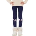 thumbnail image 2 of EnJoCho Girls Thermal Fleec𝖾 Lined Leggings Warm Winter Skinny Thick Tights Pants for Kids Toddler Baby Comfortable Soft 𝖲tretchy Cozy Everyday Loung𝖾 Play Home Plush, 2 of 4