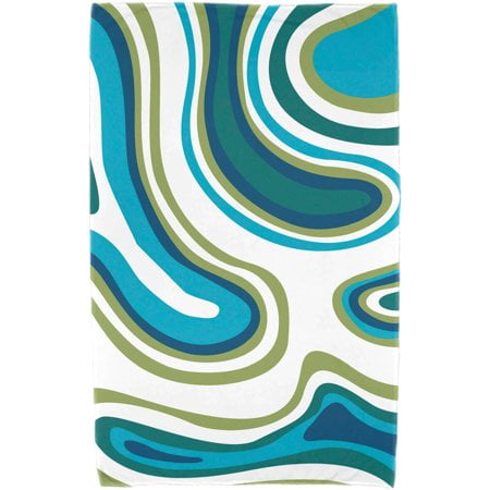 Simply Daisy 30" x 60" Agate Geometric Print Beach Towel