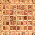 thumbnail image 1 of Ahgly Company Indoor Square Oriental Orange Modern Area Rugs, 7' Square, 1 of 4