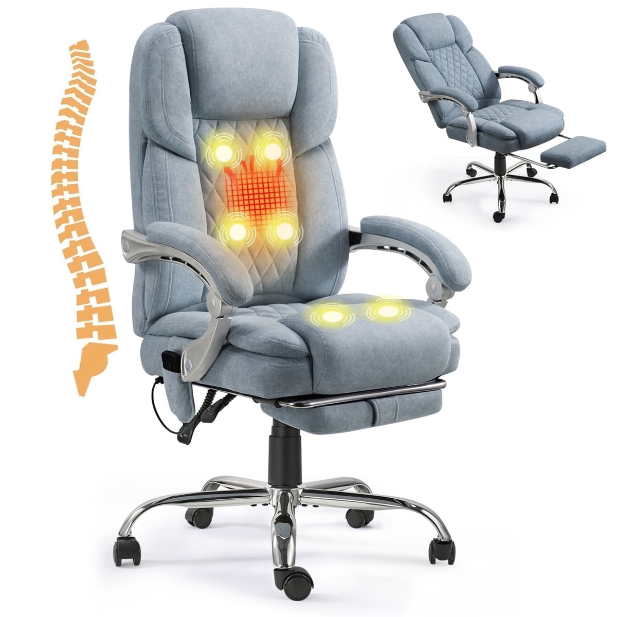 bupplee executive office chair heated product