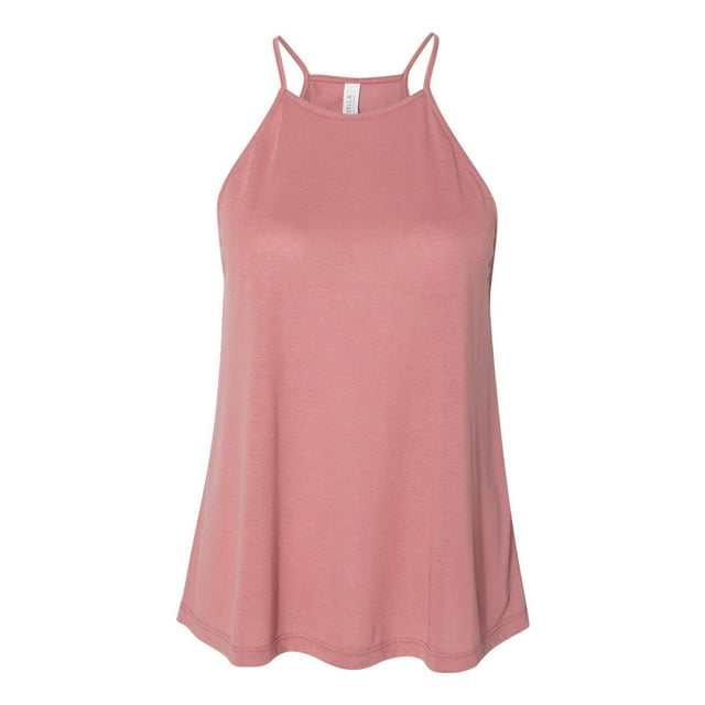 BELLA+CANVAS - Débardeur à Col Montant Fluide pour Femmes - 8809, 2TG, Mauve