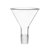 Gongxipen 1pc Glassware Funnel Labware Analytical Chemistry Feeding Funnel for Labs