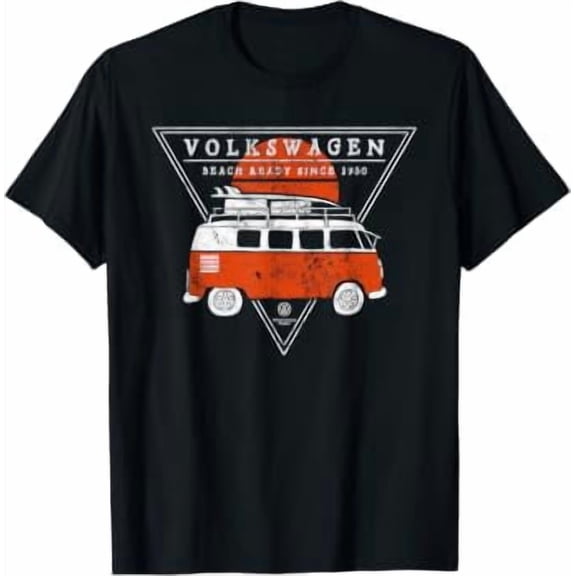 Volkswagen Camper Van Beach Ready Since 1950 T-Shirt, Unisex T-Shirt