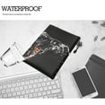 thumbnail image 2 of Document Bag Wallet Briefcase Fire-Resistant Fire Zipper A4 Portable for Home Office Use Passport Money Certificates Laptop (13.5 x 9.8in), 2 of 5
