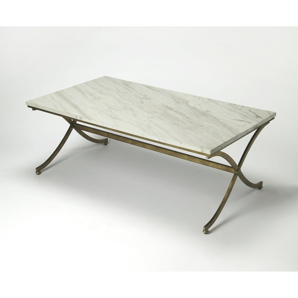 Butler Pamina Travertine Cocktail Table Walmart Com Walmart Com