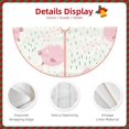 thumbnail image 5 of Bingfone Christmas Tree Skirt Mat Christmas Decoration Interior 36"-Cute Pigs, 5 of 8