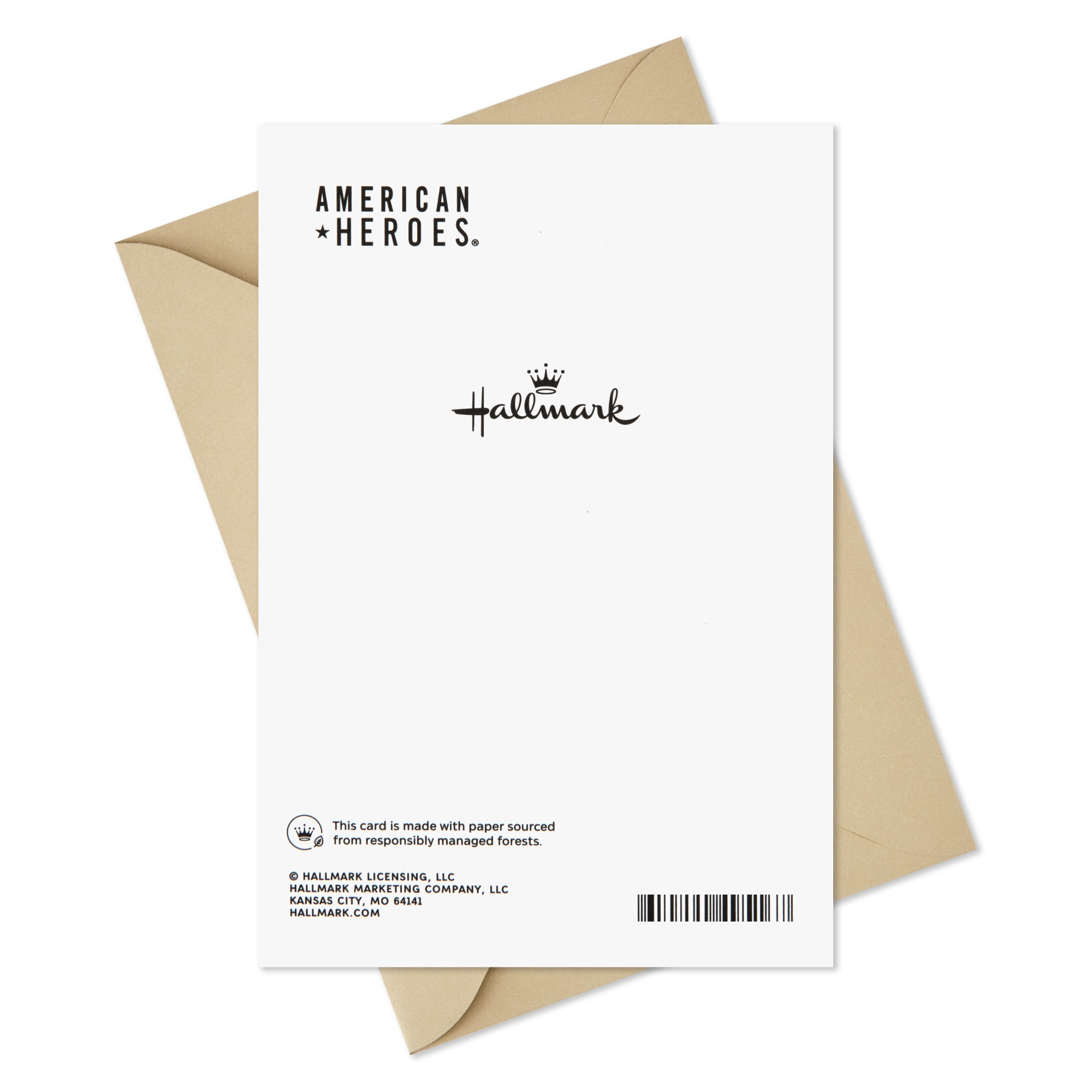 Hallmark Military Appreciation Card (Thinking of You)