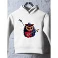 thumbnail image 3 of Hairy Monster With Guitar Hoodie Toddler -Image by Shutterstock,  5 Toddler, 3 of 4