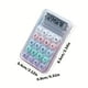 thumbnail image 3 of Xihbxyly Mini Calculadora de Dopamina a Color, Diseño Transparente, Botones de Goma Suave, Pantalla Lcd de 8 Dígitos, Funcionamiento Silencioso, Portátil y Elegante, Ideal para Uso En Casa, Oficina y, 3 of 7