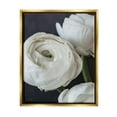 thumbnail image 2 of Stupell Industries Budding Ranunculus Flower Blooming Close Up Petals Photograph Metallic Gold Floating Framed Canvas Print Wall Art, Design by Jennifer Rigsby, 2 of 5