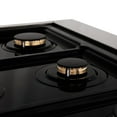 thumbnail image 5 of ZLINE 30 in. Autograph Edition Dual Fuel Range in DuraSnow Stainless Steel with Gold Accents (RASZ-SN-30-G), 5 of 5