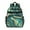 Teal And Gold, variant on Black White Marble Gold Line Pattern Backpack for School,Cute School Bag,Schoolbag with Adjustable Shoulder Straps & Padded Back,15.25"x11.5"x5.25"