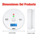 thumbnail image 4 of Detector De Gas Lp   Lab.G Natural Humo Y Monoxido De Carbono Blanco, 4 of 5