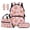 Capybara Strawberry, variant on Cartoon Capybara School Backpack Set of 5 with Portable Lunch Bag Multifunctional Pencil Case 2 Pcs Bookmark Cute Bookbag for Kids