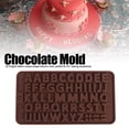 thumbnail image 2 of Domqga 3Pcs 26 English Letters Shape Silicone Chocolate Cake Mold DIY Baking Tool Accessories,Baking Mold, 2 of 8
