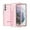 Pink, variant on Glitter Clear Case for Samsung Galaxy S21 FE, Shining Sparkle Bling Military Grade Soft TPU Anti-Scratch Shockproof Cover Full Coverage Non-Yellowing Non-Slip Translucent Slim Lightweight Case,White