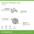 thumbnail image 6 of Symmons S589115TRM Braston Shower Only Trim Package - Chrome, 6 of 7