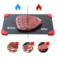 thumbnail image 4 of Coofit Food Defrosting Tray Metal Honeycomb Safe Rapid Thawing Plate Meat Thaw Board, 4 of 10