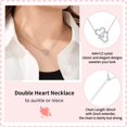 thumbnail image 3 of Aunt Gifts from Niece Aunt and Niece Necklace Niece Gifts from Aunt Heart Necklace Jewelry Gifts for Auntie Birthday, Christmas, Graduation, Valentines, 3 of 7