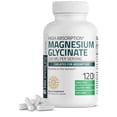 thumbnail image 1 of Suplemento de glicinato de magnesio Bronson 200 mg 120 cápsulas, 1 of 6